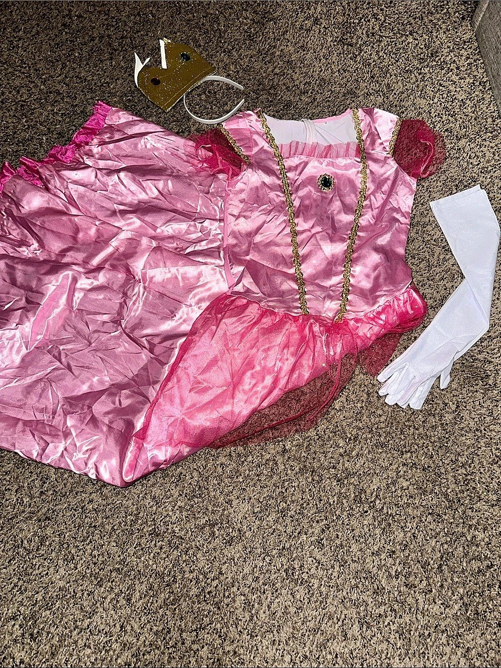 Pink Princess Crossplay, Halloween Costume Size Medium